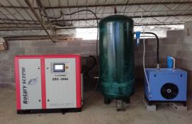 160kw螺杆式空压机低噪音，节能省电省钱40%[广西意朗]